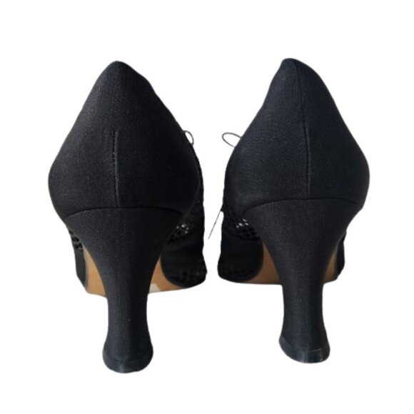 Vintage Borgo Degli ULjvi Italian made leather perforated mesh  shoes lace ups - Picture 6 of 14